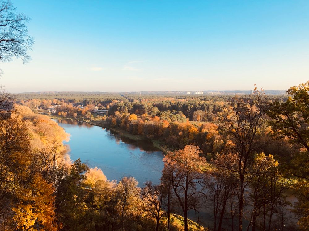 Apžvalgos aikštelė Verkių dvarvietėje