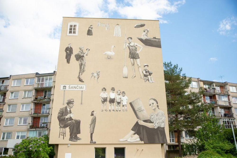 Grafitis „Šančių laikai"