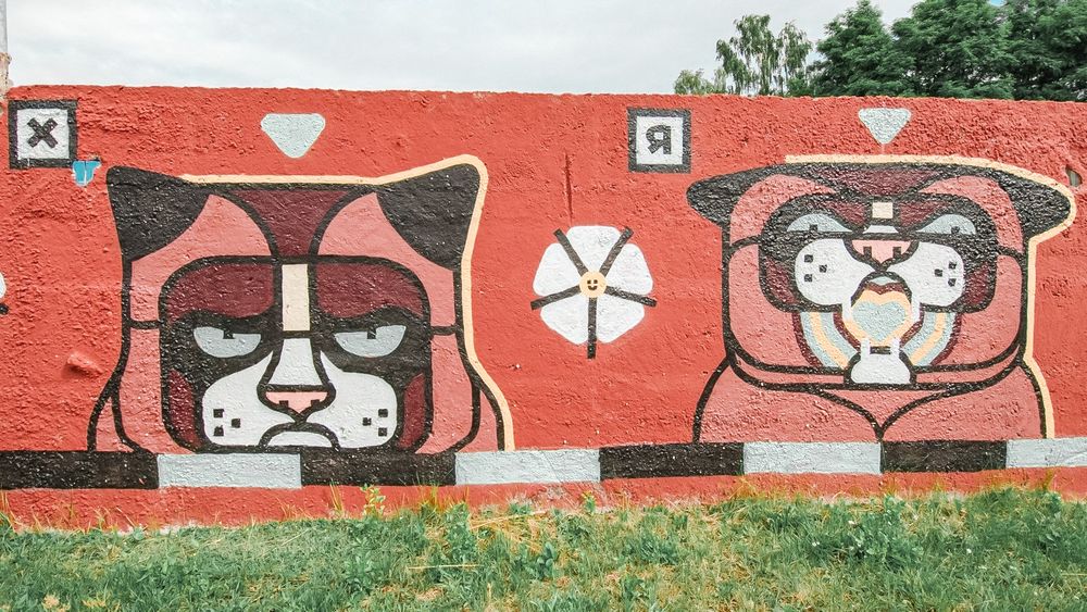 Grafičiai prie Sveikatos tako #3