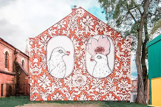 Grafitis “Jis ir ji”